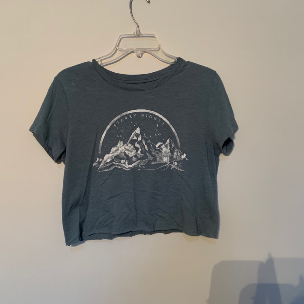 cropped tee